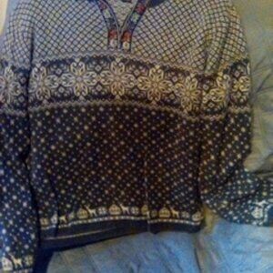 Woolrich beautiful gray sweater sz l